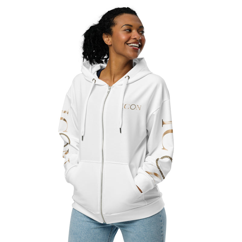 Icon Unisex zip hoodie
