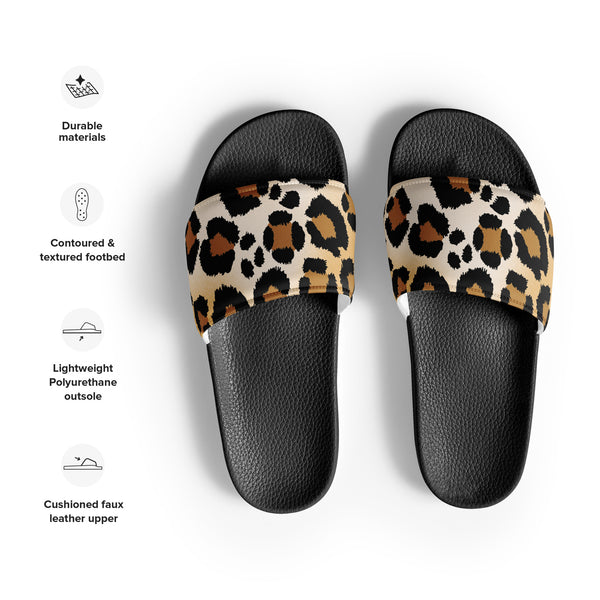 Cheetah Print Women's slides