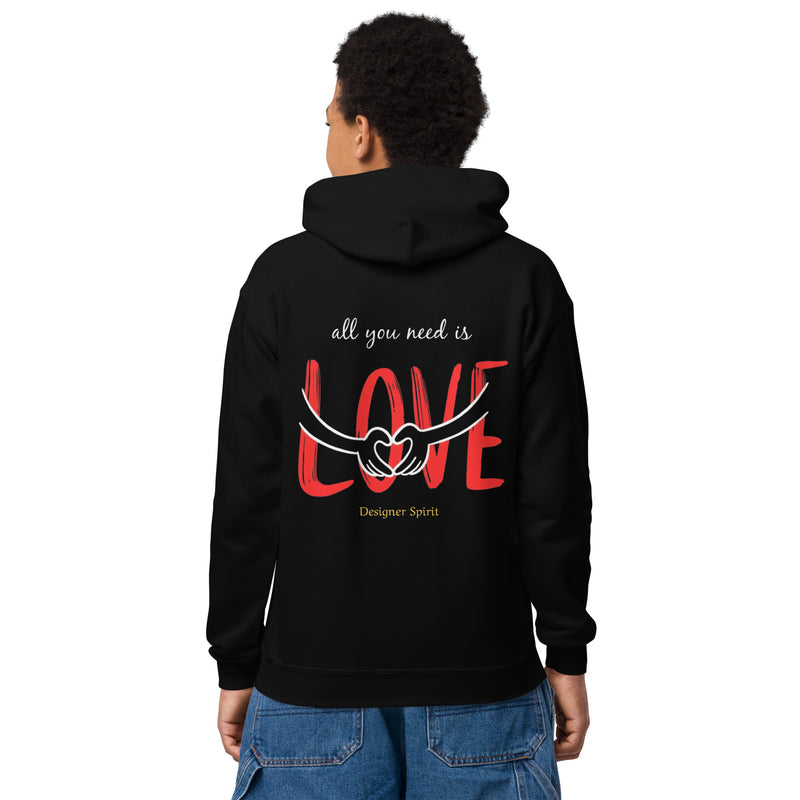 All You Need Is Love Youth heavy blend hoodie