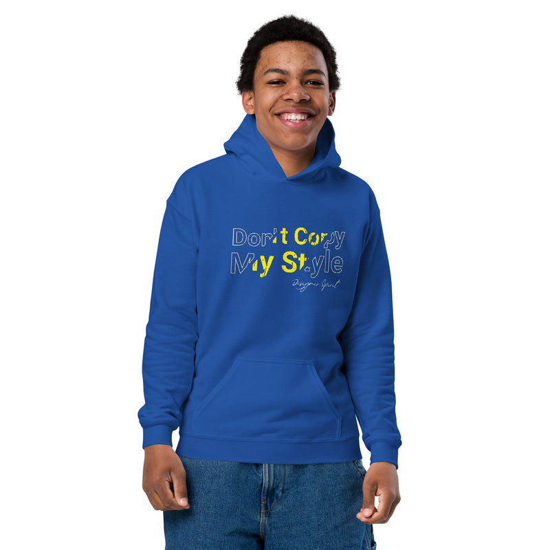 Don't Copy my Style Youth heavy blend hoodie