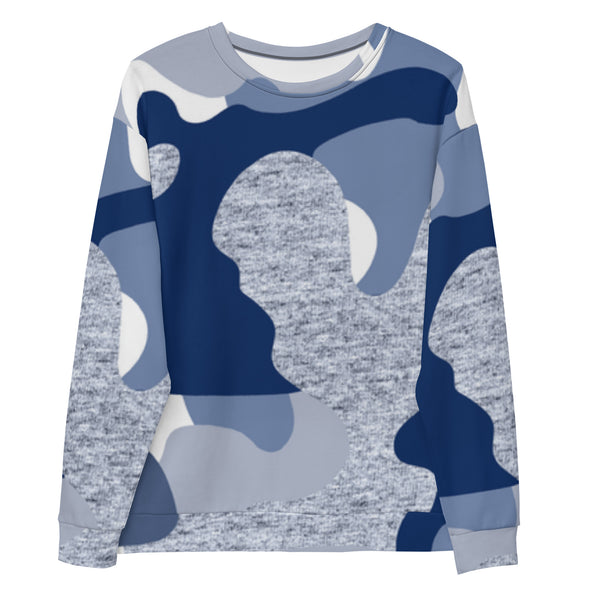 Men's Blue Camo Sweatshirt