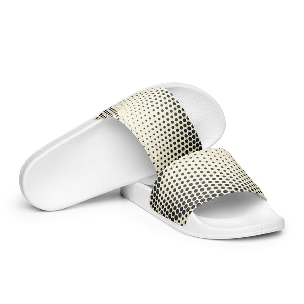 Dotted Print Women's Slides