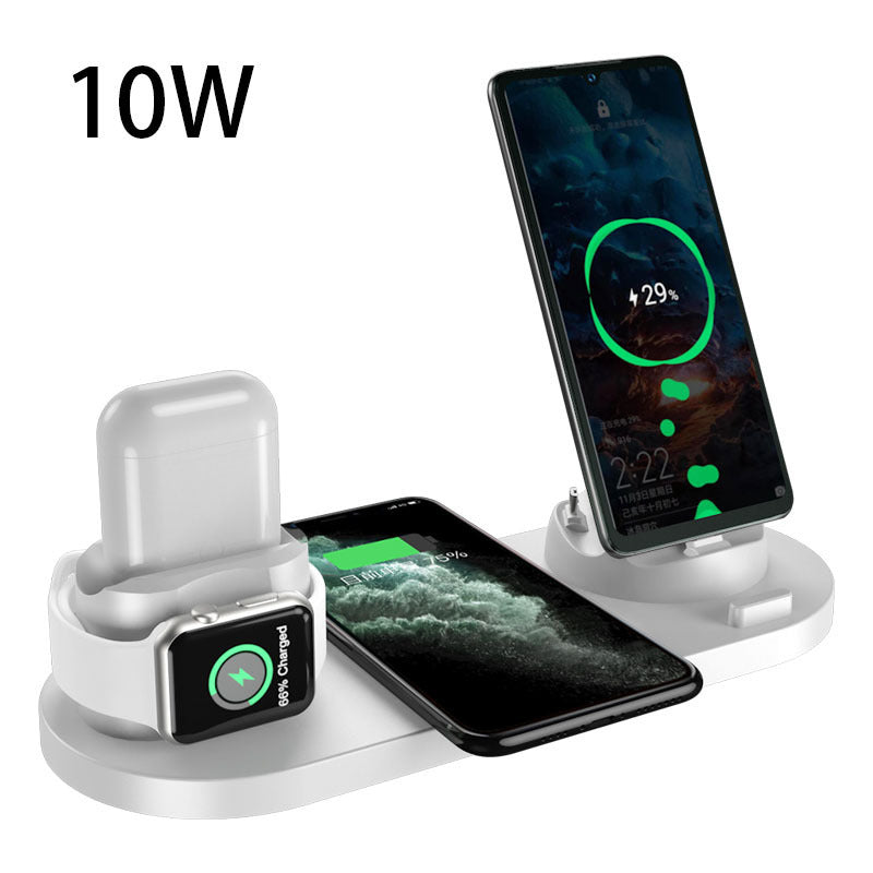 6 In 1 Charging Dock Station Wireless Charger