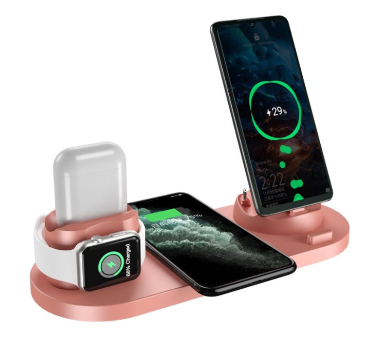 6 In 1 Charging Dock Station Wireless Charger