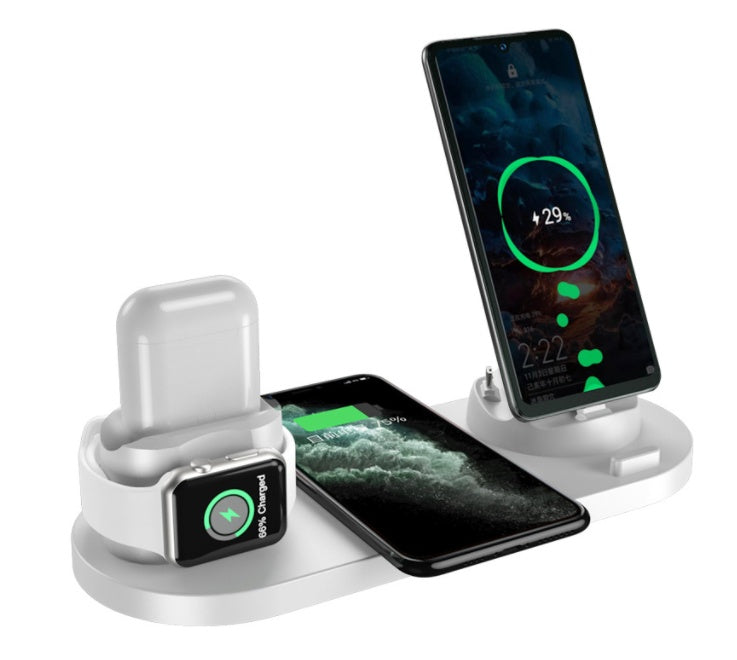 6 In 1 Charging Dock Station Wireless Charger