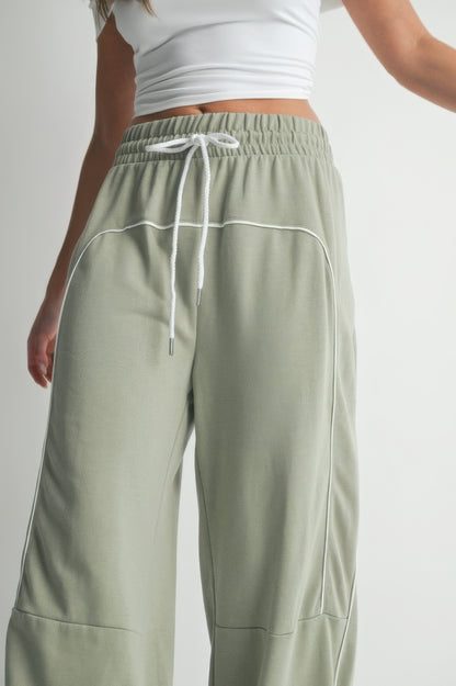 Casual Drawstring Pants