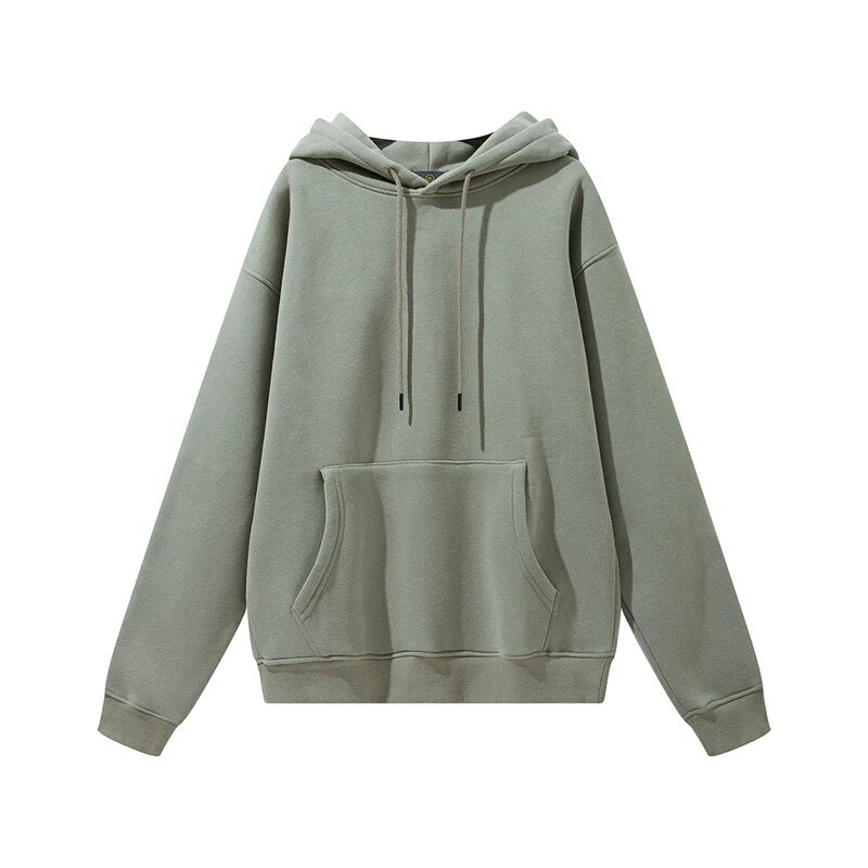 Everything But Basic Unisex Loose Thick Fleece Hoodies
