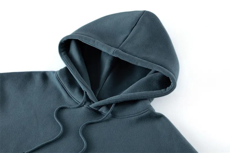 Everything But Basic Unisex Loose Thick Fleece Hoodies