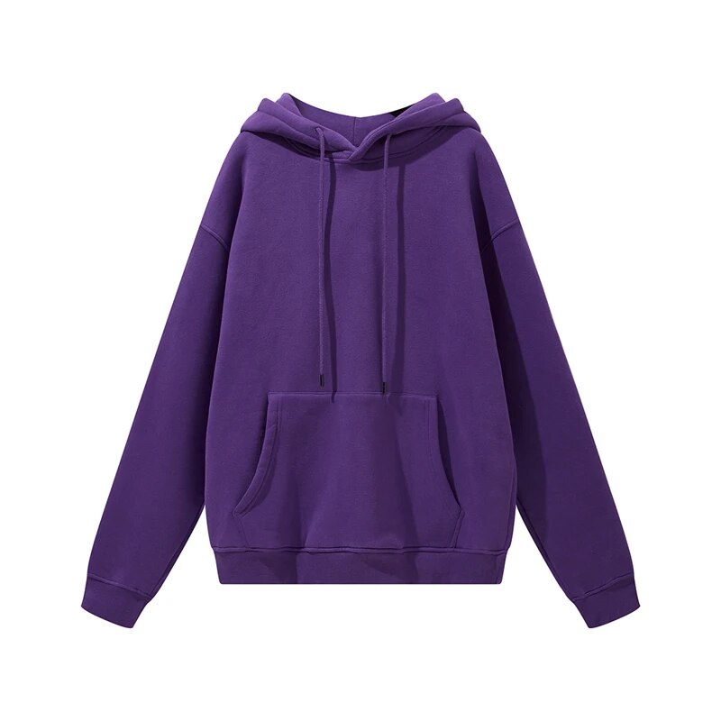 Everything But Basic Unisex Loose Thick Fleece Hoodies