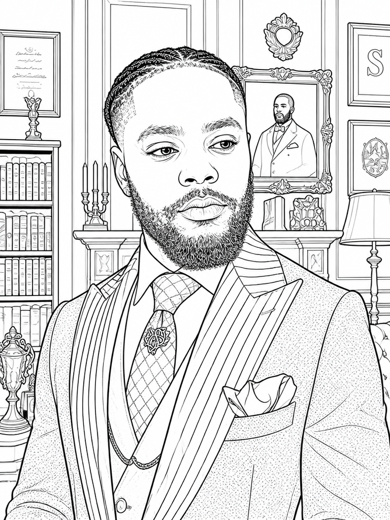 Kings in Color: A Custom Coloring Experience for Men