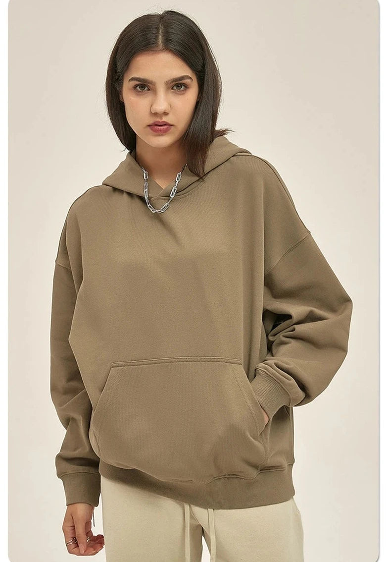 Sport Casual Unisex Oversized Pullover Hoodie