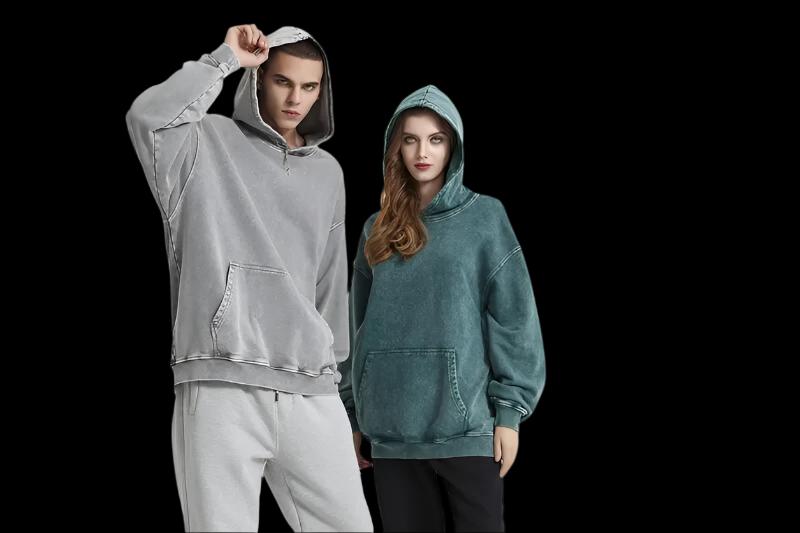 Heavy Weight Unisex Washed Cotton Hoodie