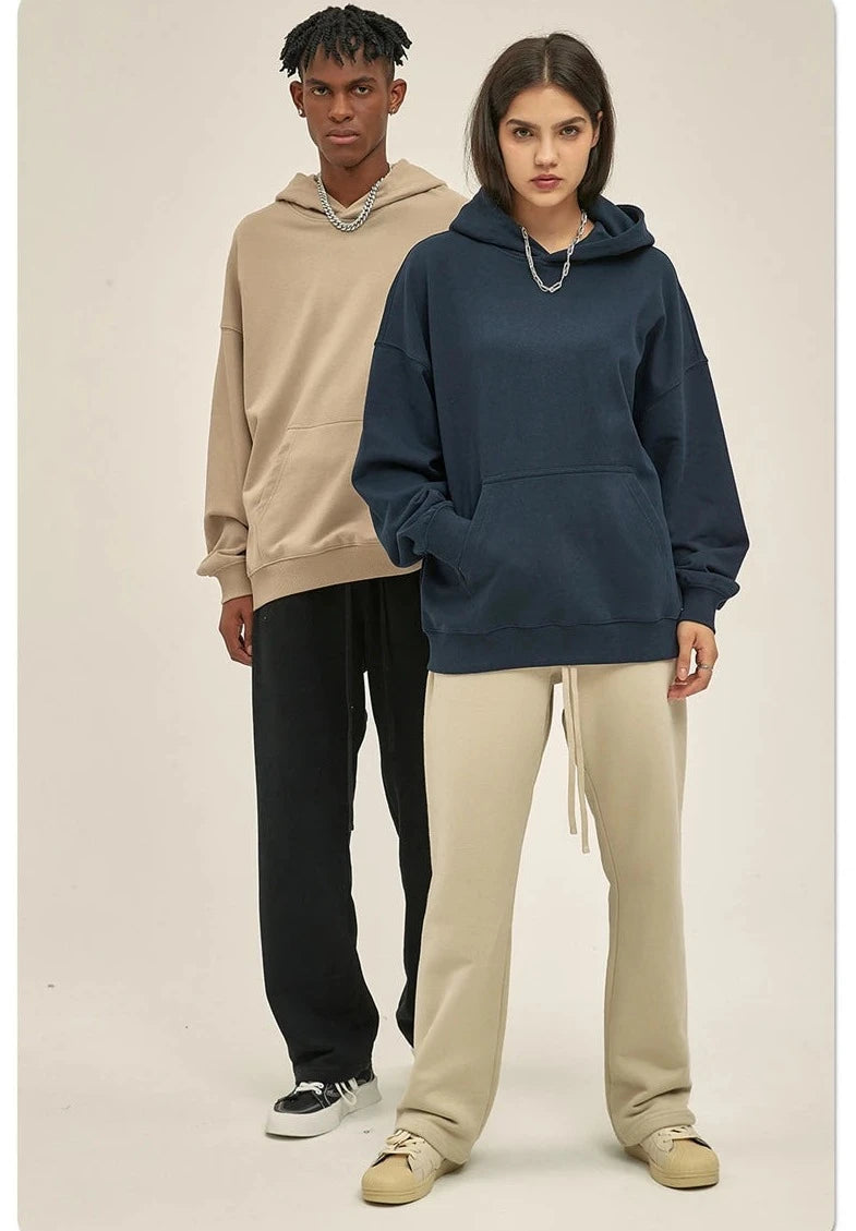 Sport Casual Unisex Oversized Pullover Hoodie