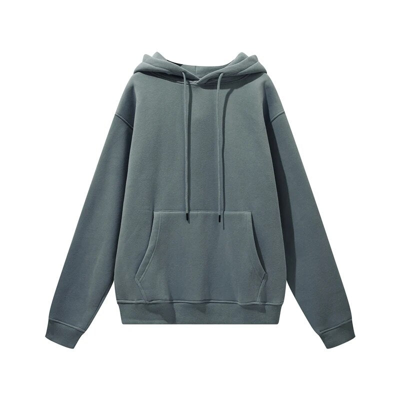 Everything But Basic Unisex Loose Thick Fleece Hoodies
