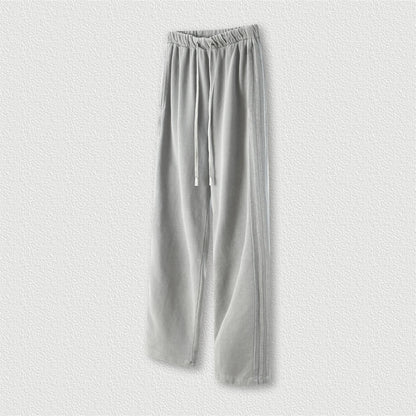 Washed Unisex Oversized Straight Pants