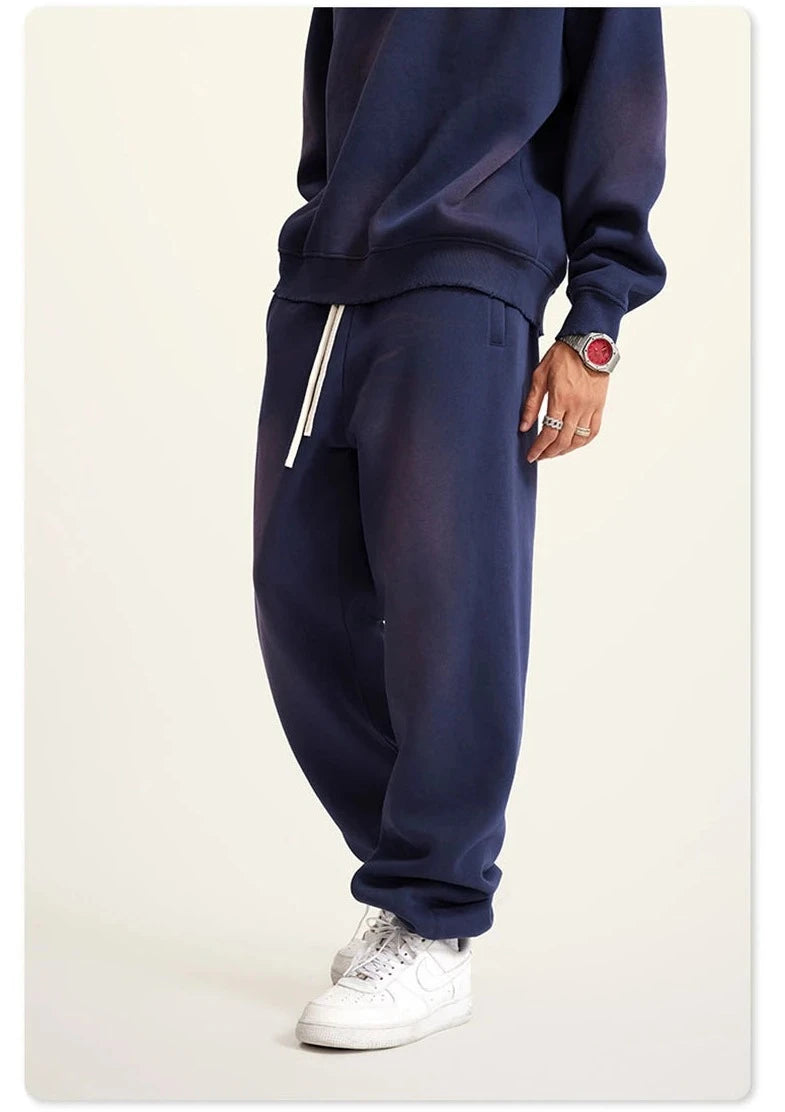 Loose Washed Fleece Unisex Soft Sweatpants