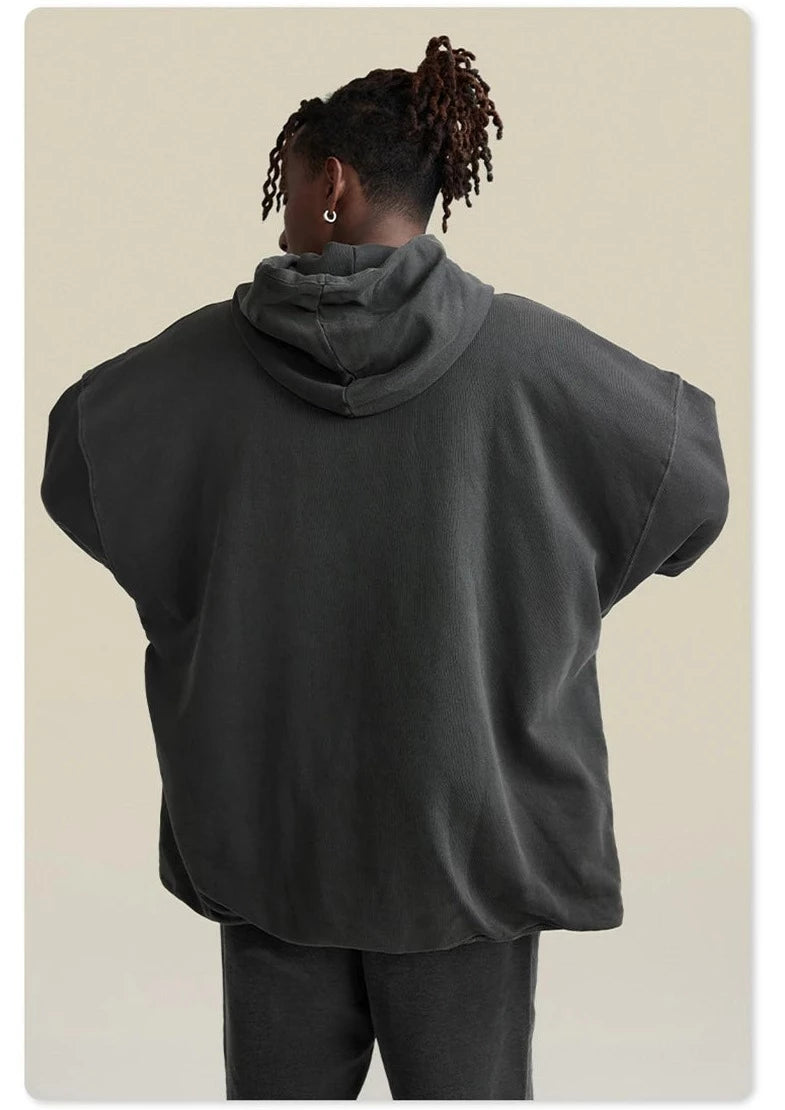 Double Thicknesses Loose Unisex Hoodie