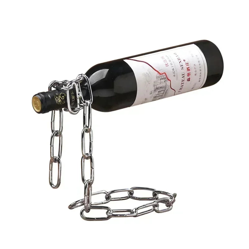 Iron Chain Wine Racks Bottle Holder