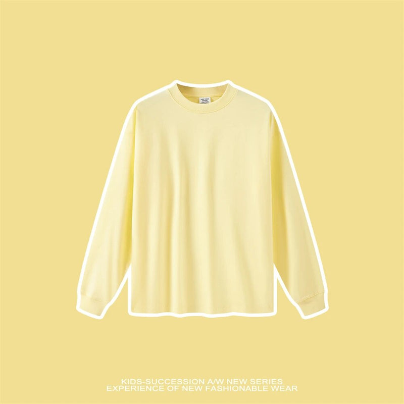 Oversized Loose 100% Cotton Full Sleeve Unisex T Shirt