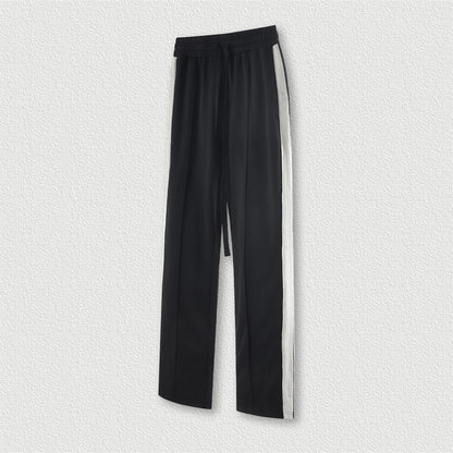 Basic Side Webbing Unisex Casual Sports Pants