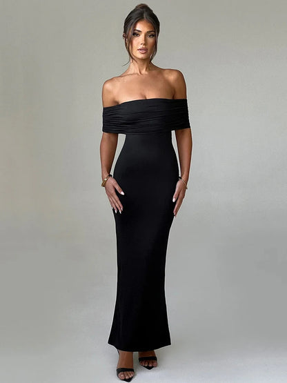 Strapless Backless Sexy Maxi Dress