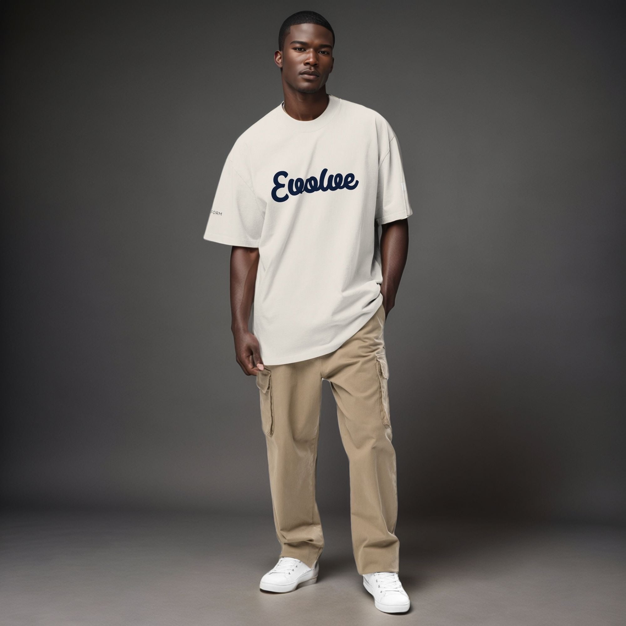 Evolve Oversized faded t-shirt