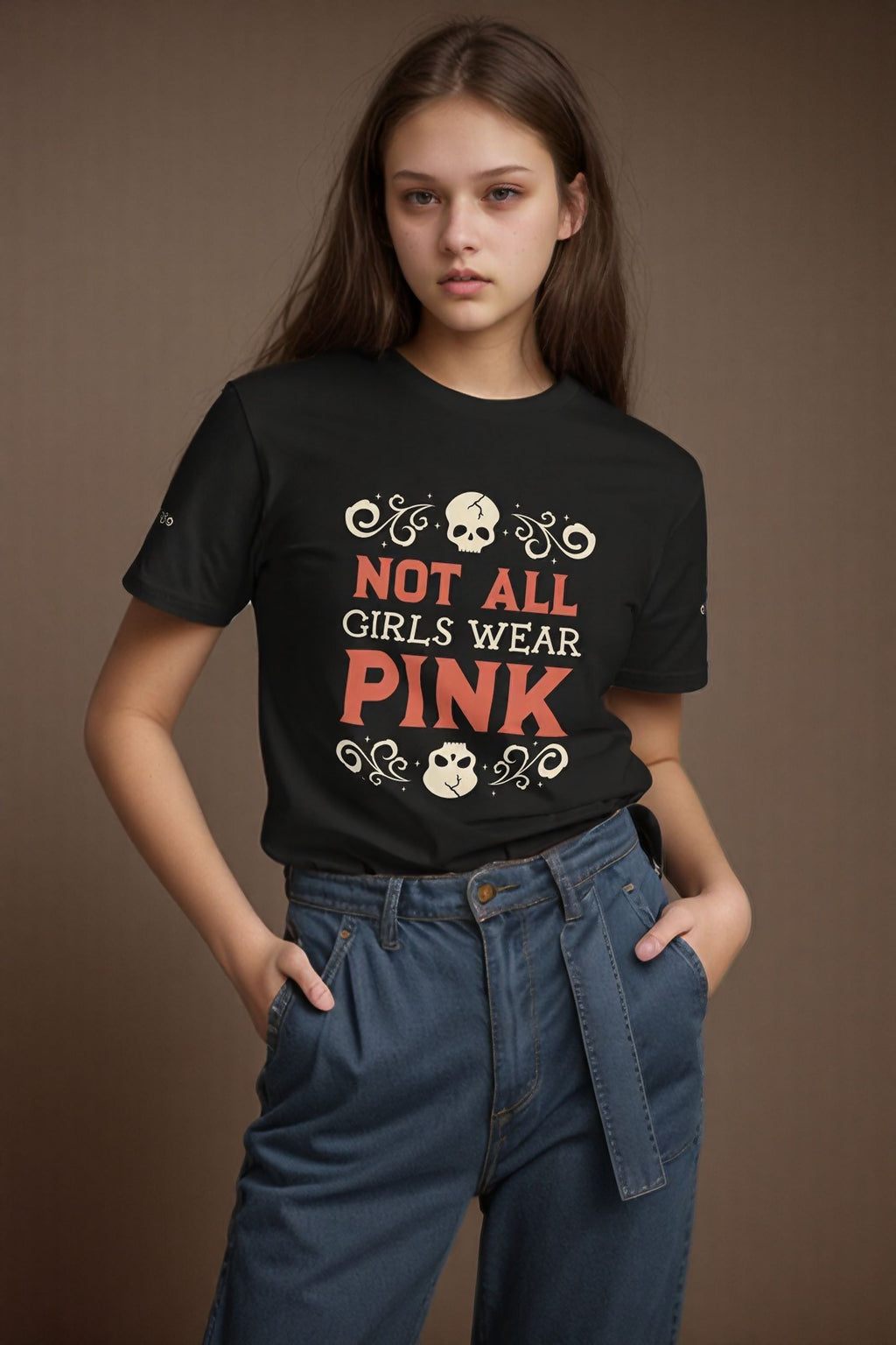 Not all girls wear pink premium t-shirt