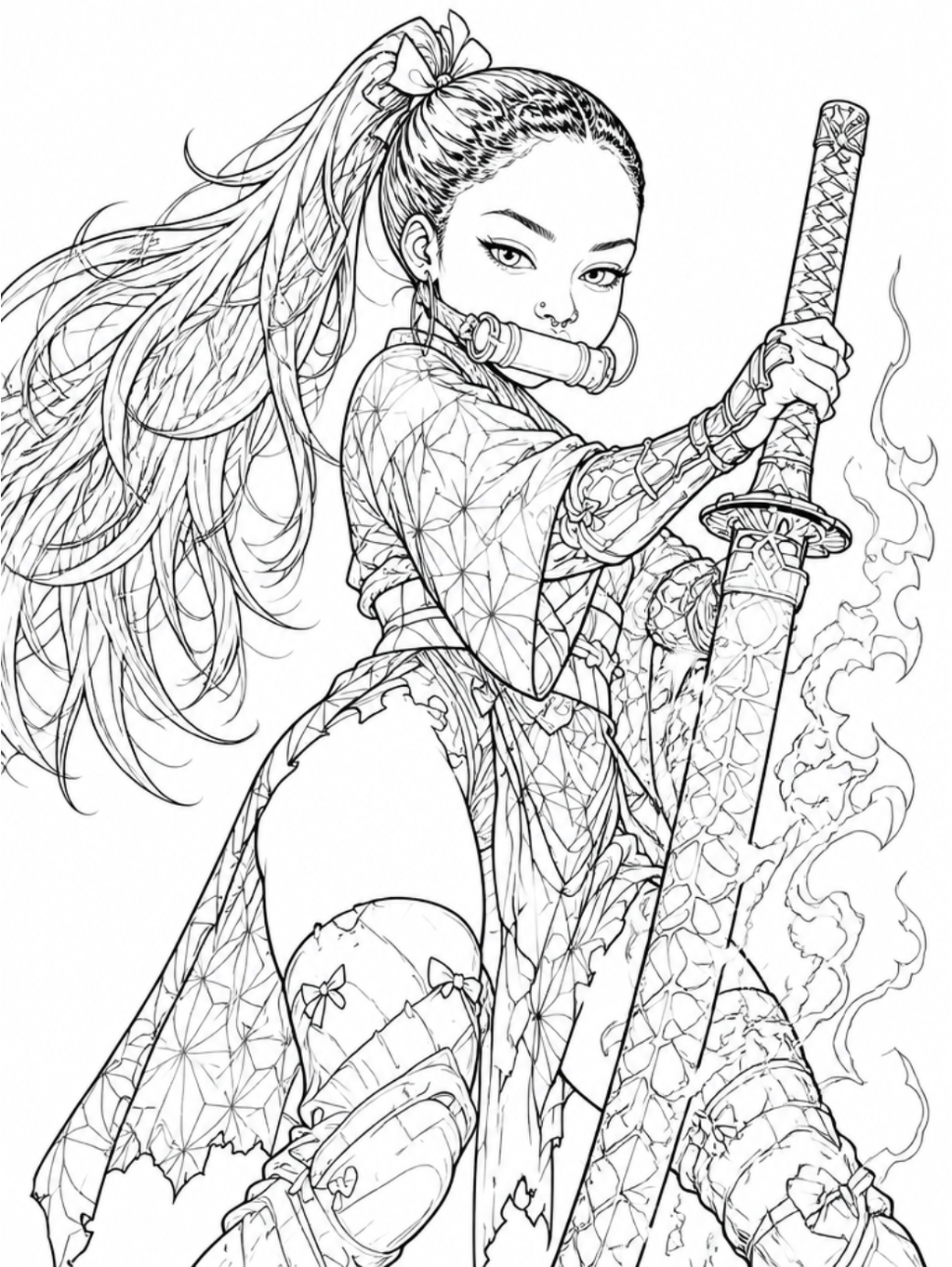 Anime & Cosplay  Adult Coloring Book (Custom Photo Edition)