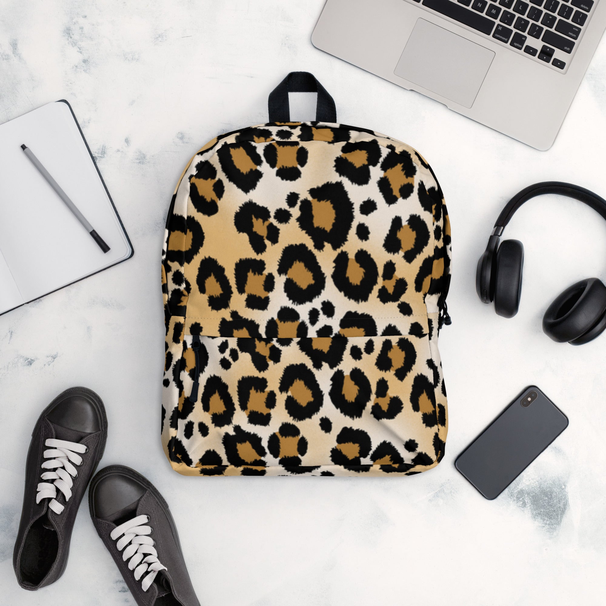Animal Print Backpack