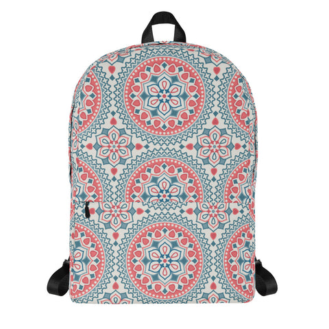 Mandala Print Backpack