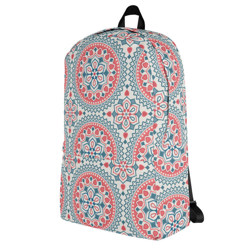 Mandala Print Backpack