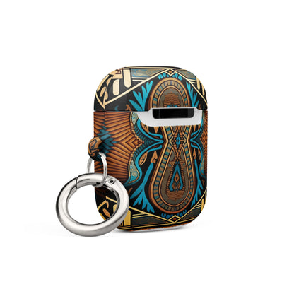 Blue Egyptian Print Case for AirPods®