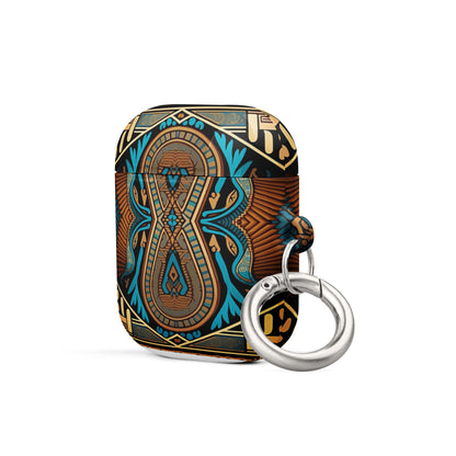 Blue Egyptian Print Case for AirPods®