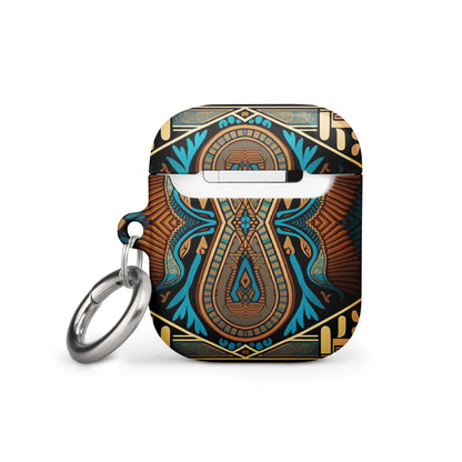 Blue Egyptian Print Case for AirPods®