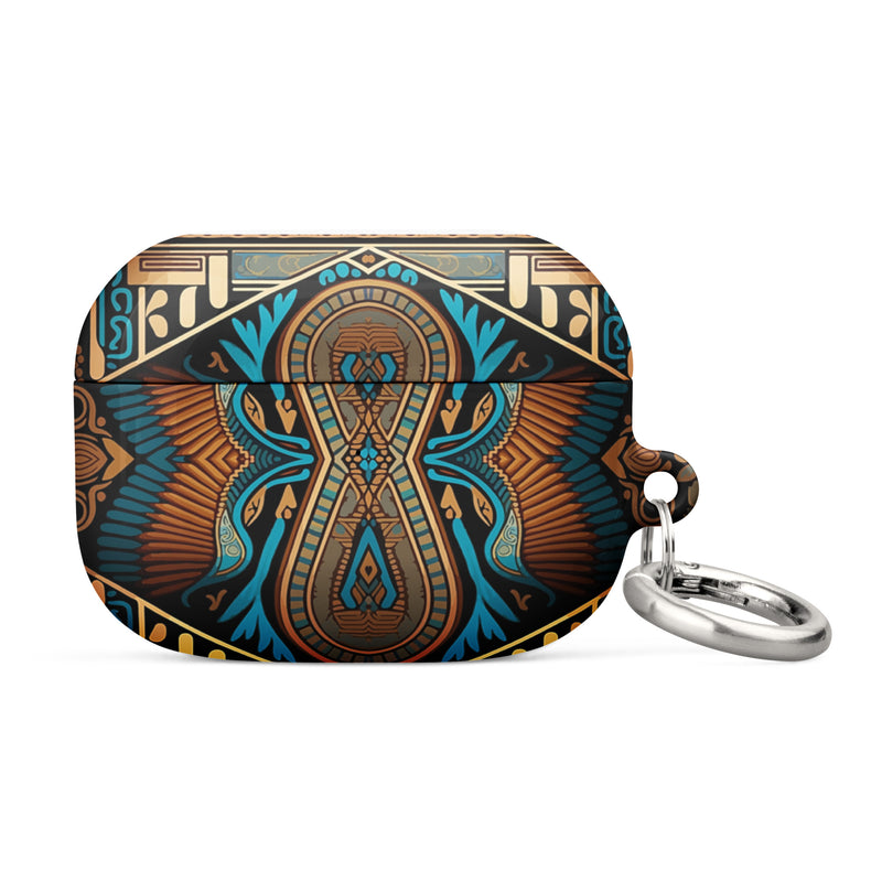 Blue Egyptian Print Case for AirPods®