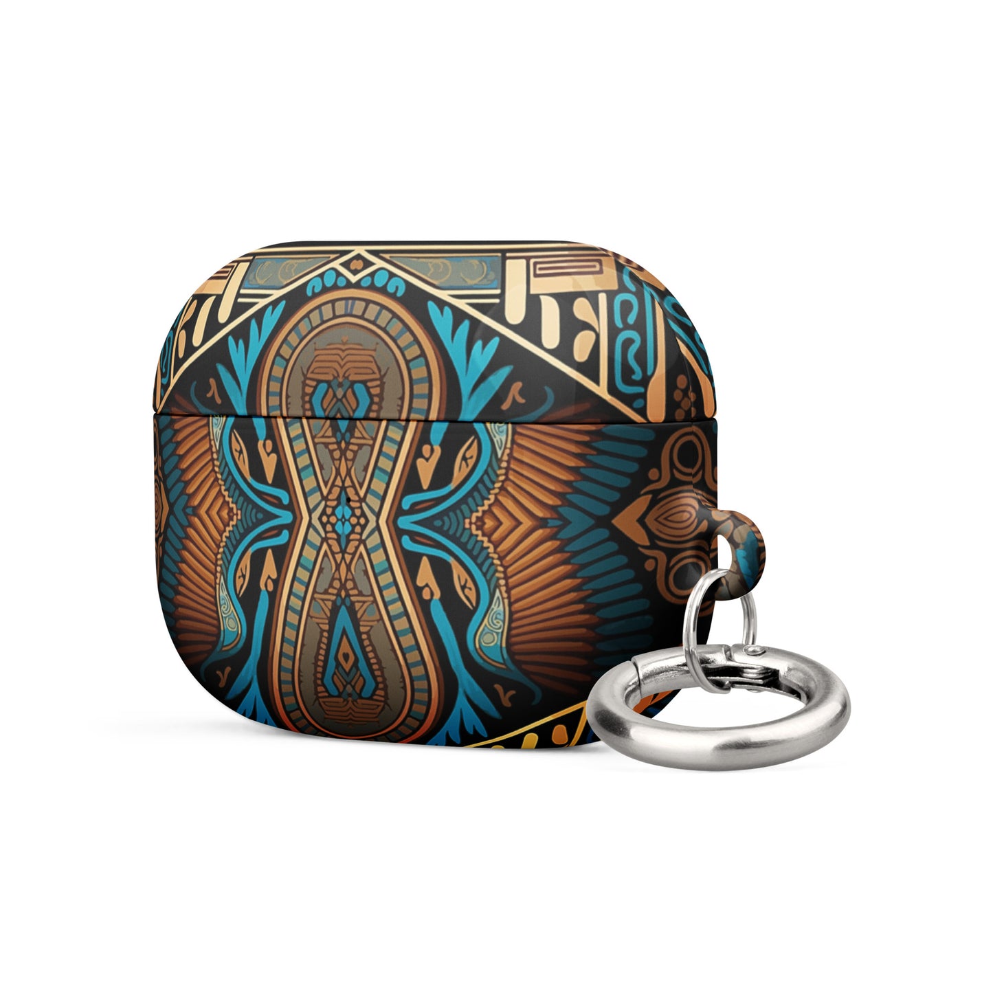 Blue Egyptian Print Case for AirPods®