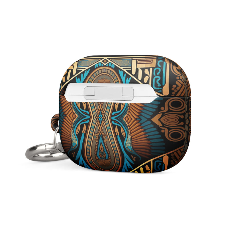 Blue Egyptian Print Case for AirPods®