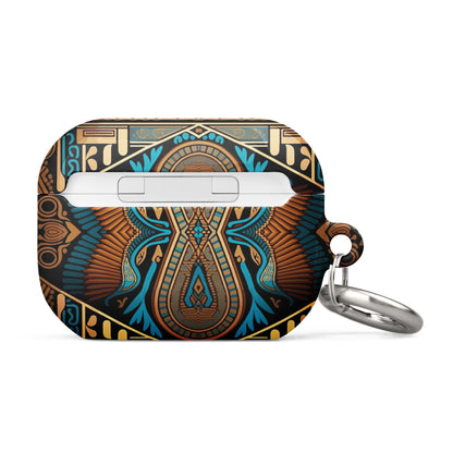 Blue Egyptian Print Case for AirPods®