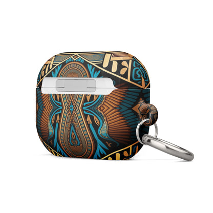 Blue Egyptian Print Case for AirPods®