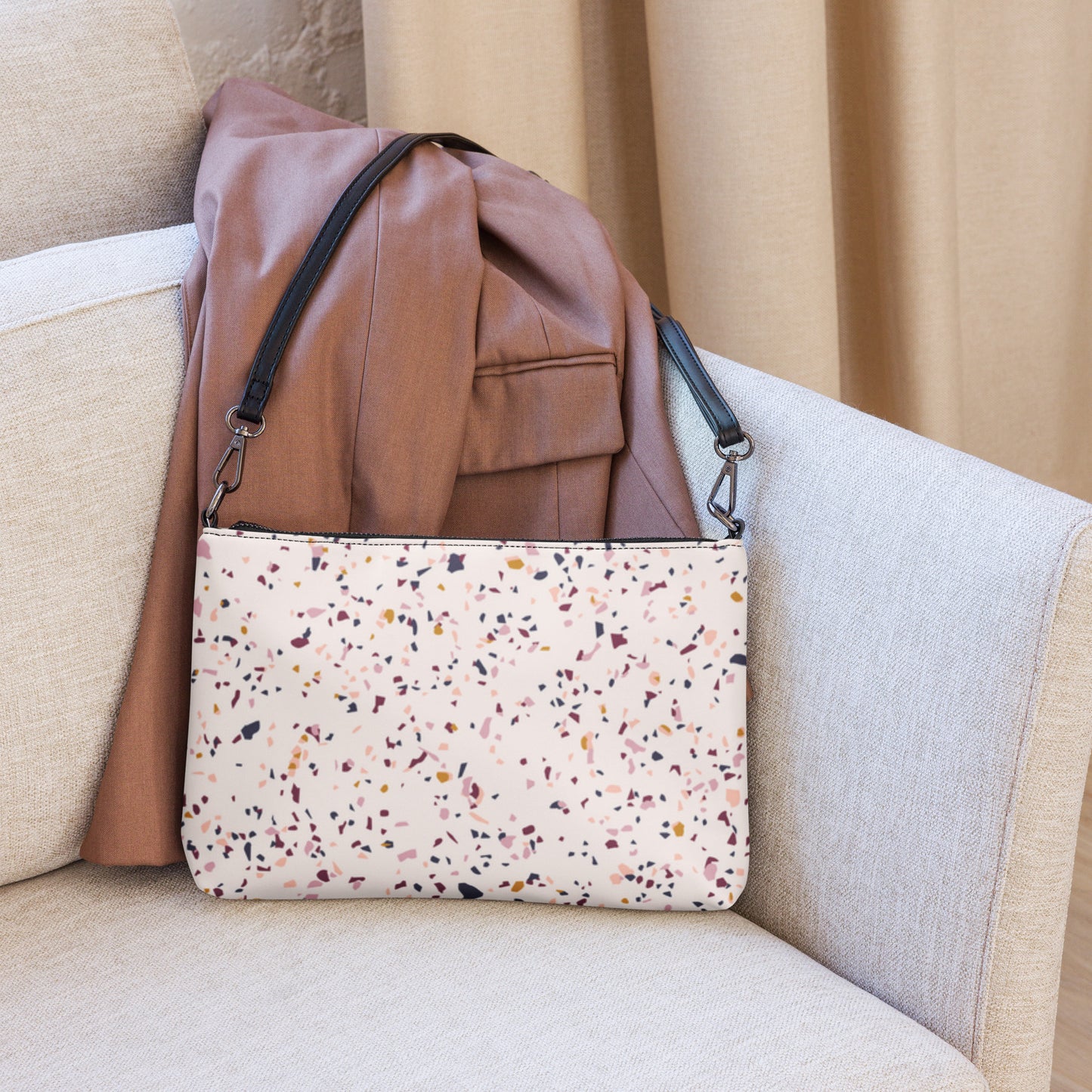 Confetti Print Crossbody bag