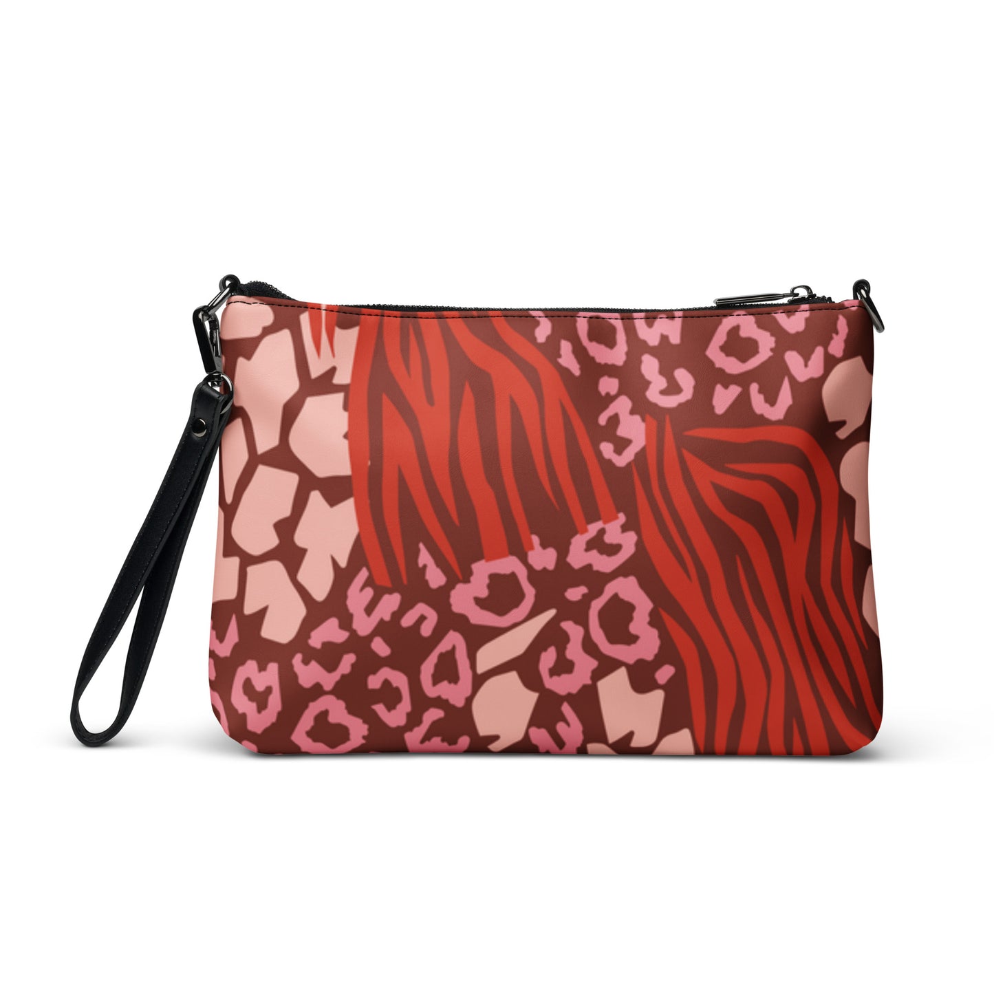 Mixed Animal Print Crossbody bag