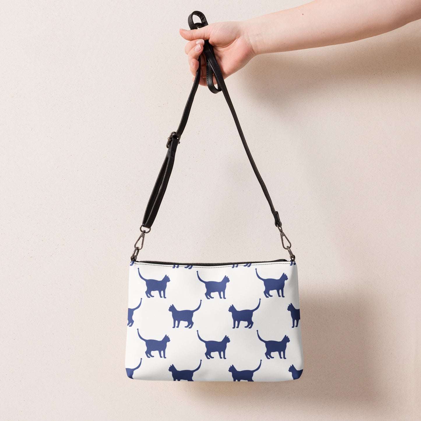 Cat Print Crossbody bag