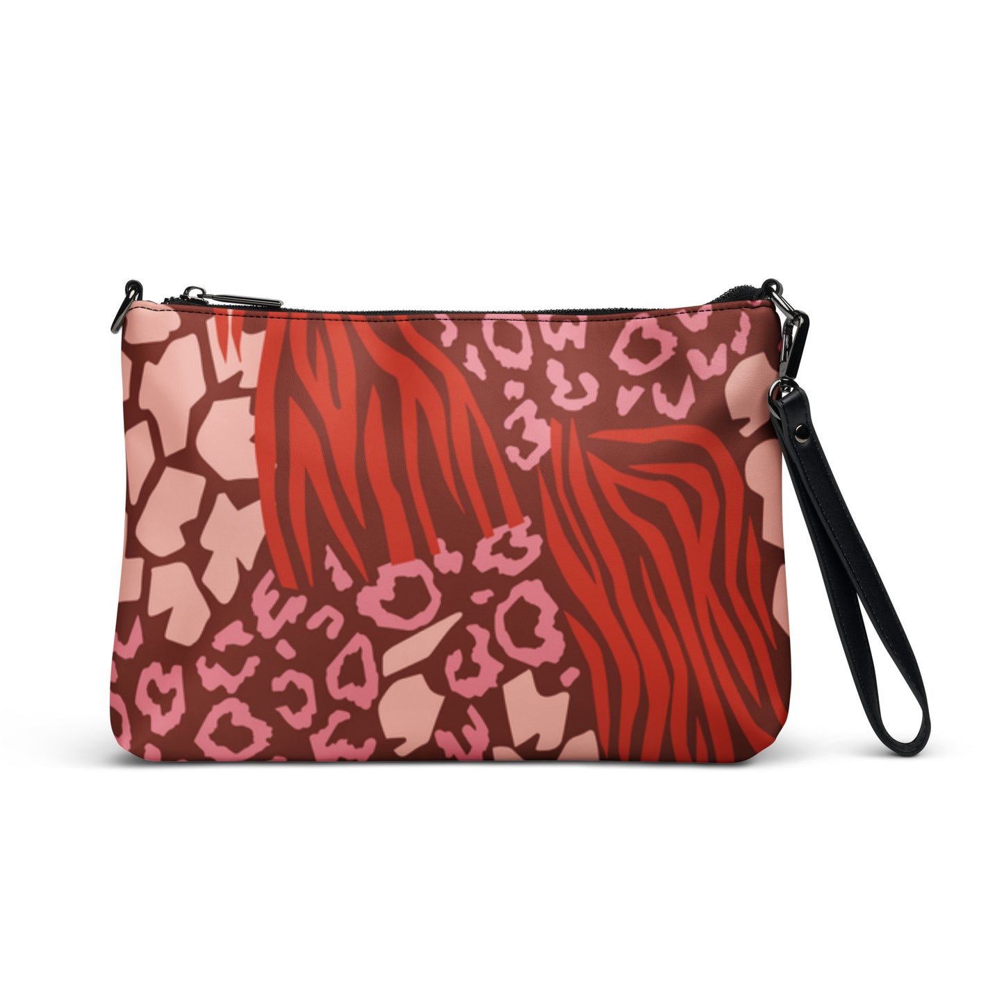 Mixed Animal Print Crossbody bag