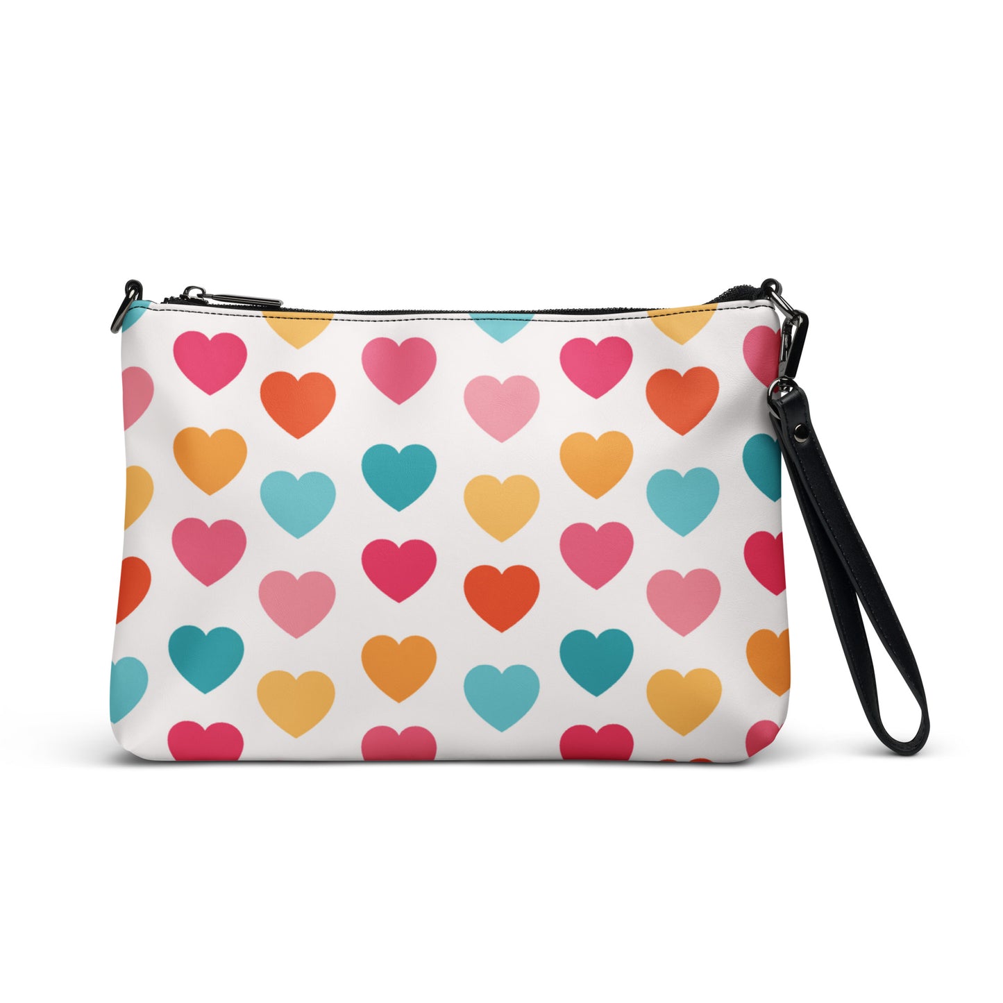 Multicolored Hearts Crossbody bag