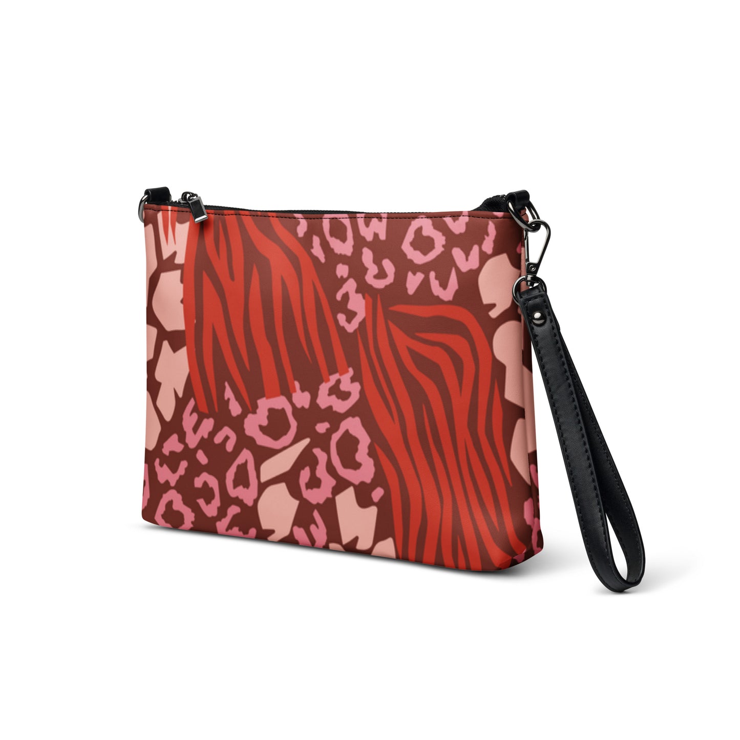 Mixed Animal Print Crossbody bag