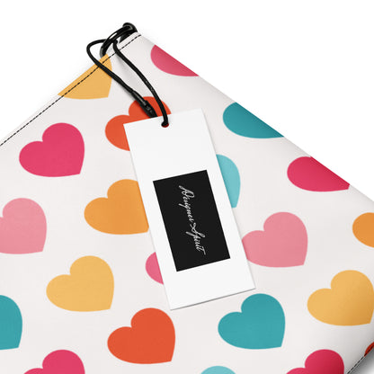 Multicolored Hearts Crossbody bag