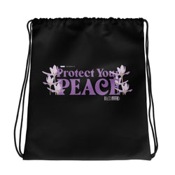 Protect your Peace Drawstring bag