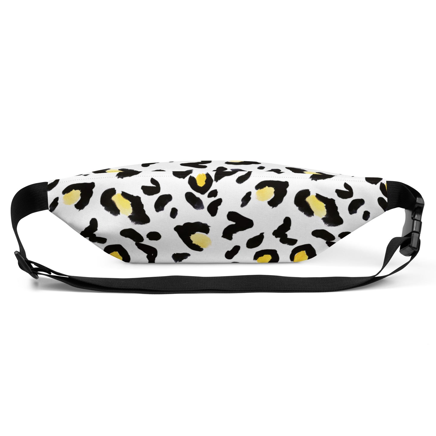 Yellow and Black Animal Print Fanny Pack