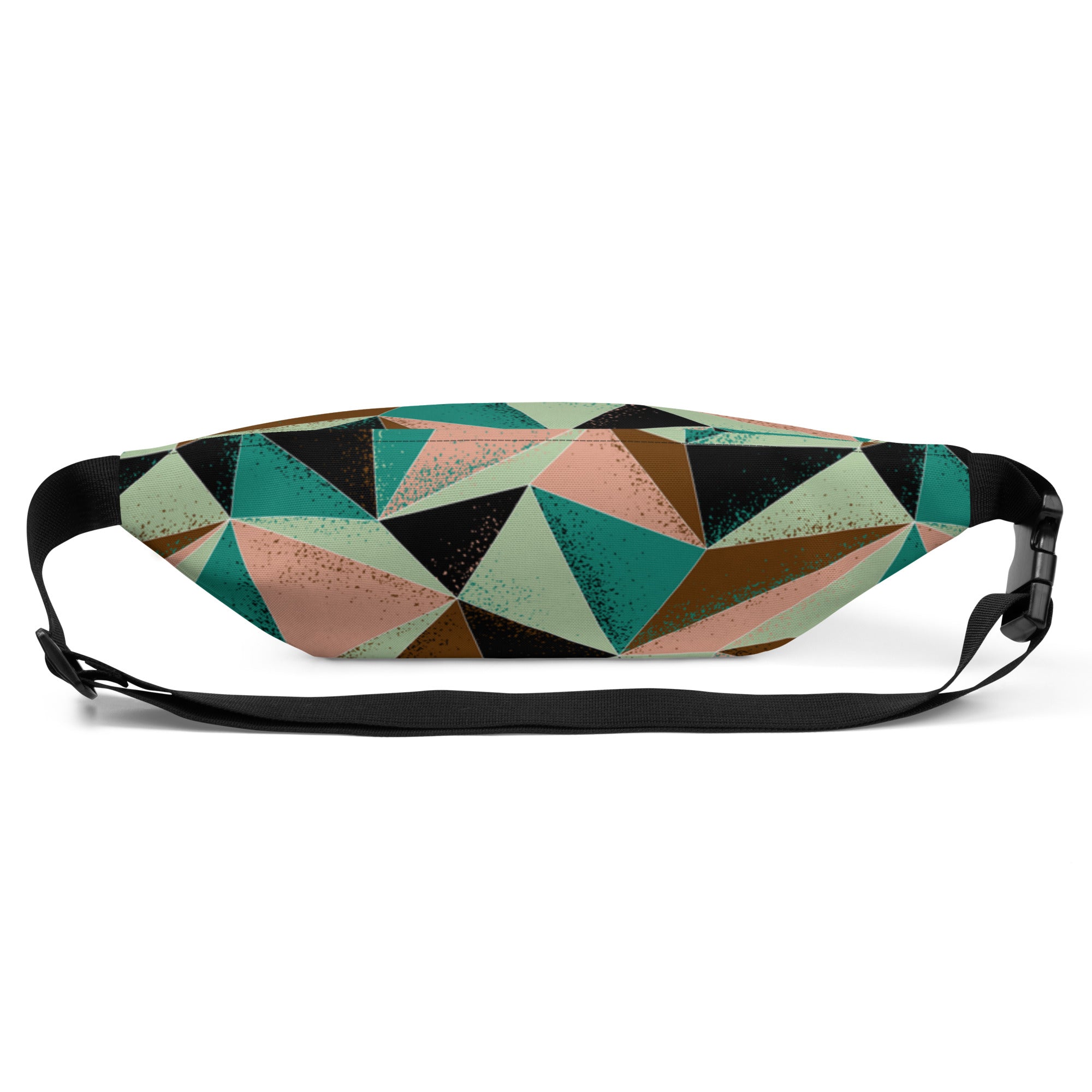 Multi Color Geo Print Fanny Pack
