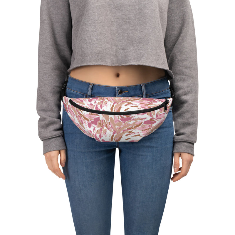 Pink Print Fanny Pack